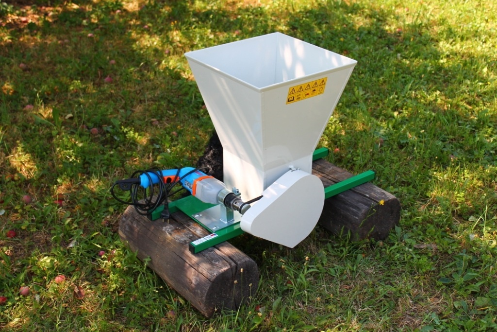 Drtič na ovoce elektrický na vrtačku NEREZ t6006