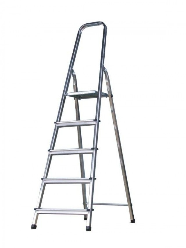 Schůdky domácí Al 5 ,nosnost 125kg ALD MAXMIX Sklad14 8594174762182 g200003