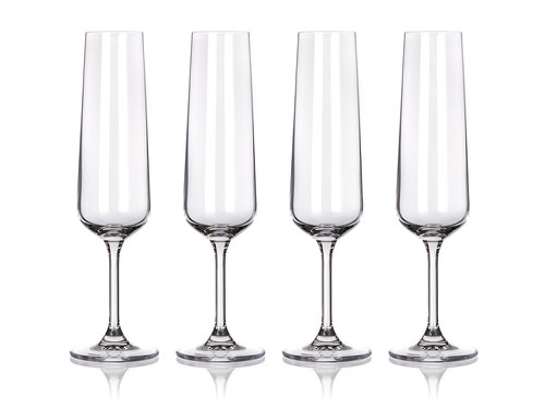 sklenice na šampus flétna 205ml MARTA (4ks)