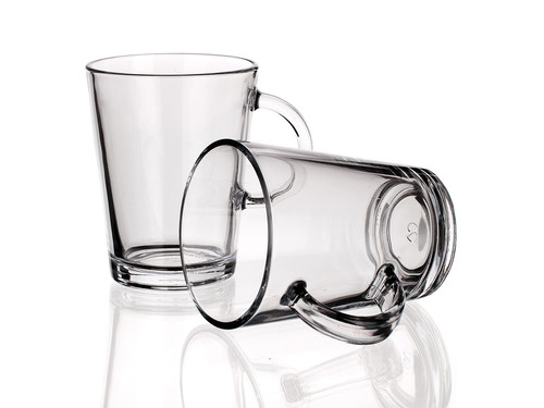 hrnek 400ml TRIBECA skleněný (2ks)