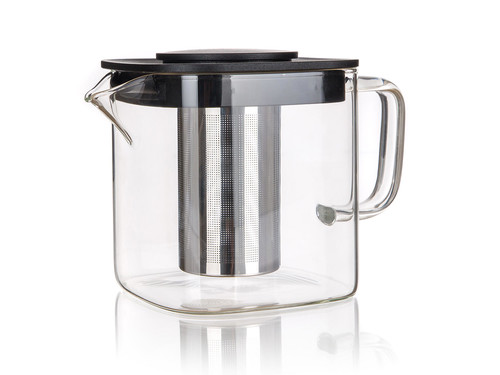 konvice KIRSTY 0,75l skl.se sítkem, víčko PH, rukojeť skl.