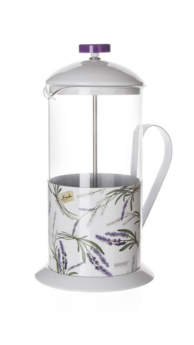 konvice na kávu LAVENDER 1l sklo+PH BÍ