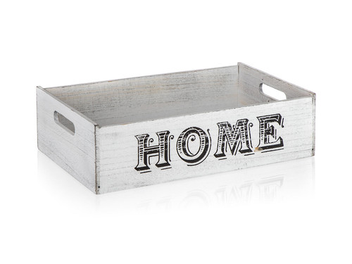 krabička dekorační HOME 41x25x11cm