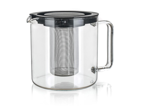 konvice FROM 1,3l skl.se sítkem, víčko PH, rukojeť skl.