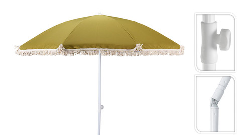 slunečník 180/160cm se střapcem OLIVA