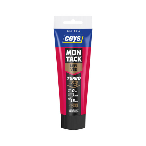 lepidlo montážní 125ml MONTACK TURBO CEYS BÍ