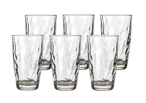 sklenice 470ml DIAMOND čirá (6ks)