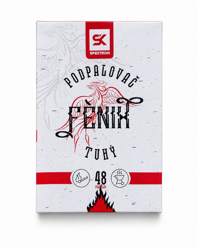 podpalovač tuhý FÉNIX (48ks)