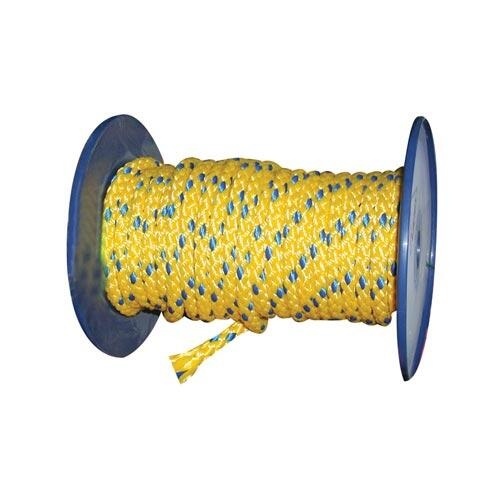 lano PPV bez jádra 10mm barevné pletené (100m)