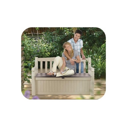 Lavice Eden Garden Bench 265l béžová/hnědá