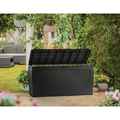KETER Zahradní úložný box Samoa Rattan 270l