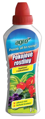 hnojivo AGRO kapalné pro pokojové květiny 1l