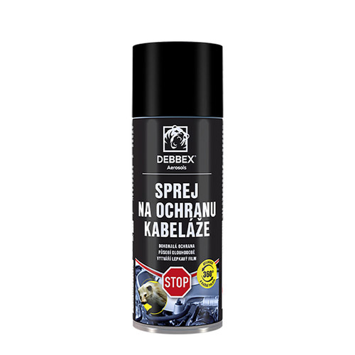 sprej na ochranu kabeláže kuny,hlodavci 400ml DEBBEX