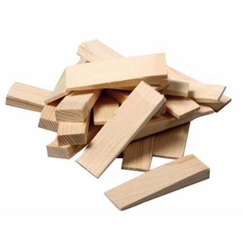 klínek montážní dřev.100x25x16-1mm (14ks)