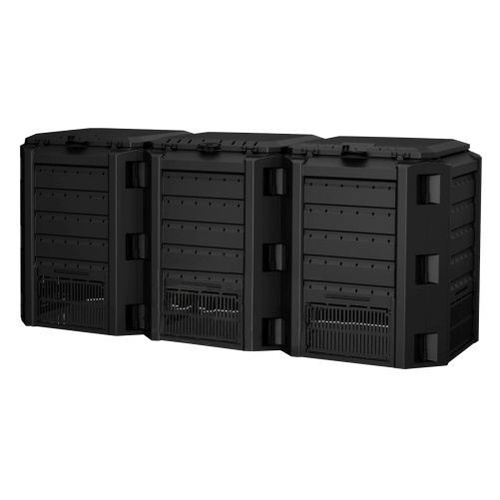 kompostér Prosperplast 1200l COMPOGREEN (3x400l) ČER