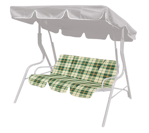 polstr na houpačku 129x43cm textil KOSTKA ZE (2ks)