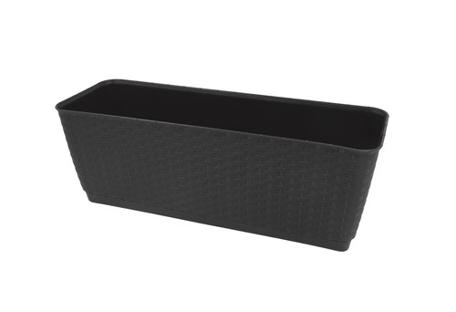 truhlík RATOLLA PW 49,2x17,2x17,4cm HN tm. (440U) závěs. s miskou