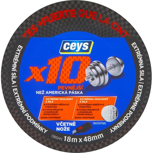 páska univerzální 48mmx18m PROFI x10 CEYS