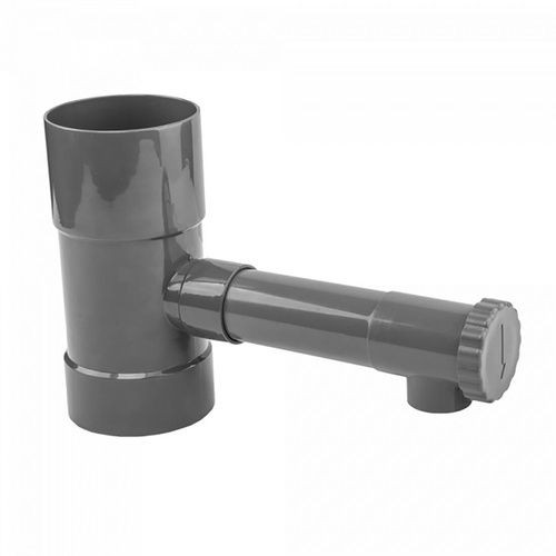 sběrač dešťové vody s ventilem, pr.  80mm