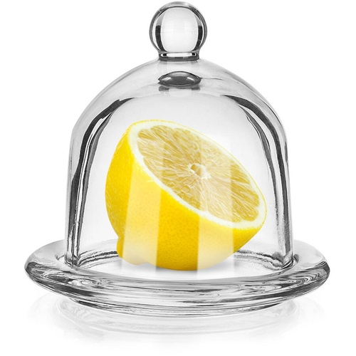 dóza na citron  9,5cm LIMON skleněná