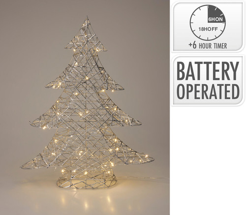 dekorace STROM 60cm LED STŘ s časovačem