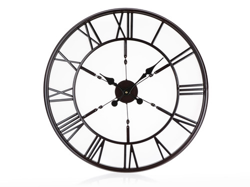 hodiny nástěnné pr.60cm ANTIC BLACK