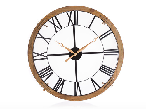 hodiny nástěnné pr.60cm GOLD RIM