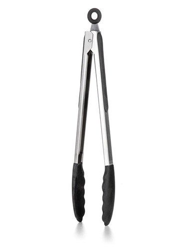 kleště kuchařské 30,5cm nerez/silikon CULINARIA BLACK