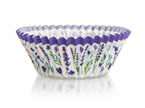 košíček cukrářský 11,5x3cm papírový (60ks) LAVENDER