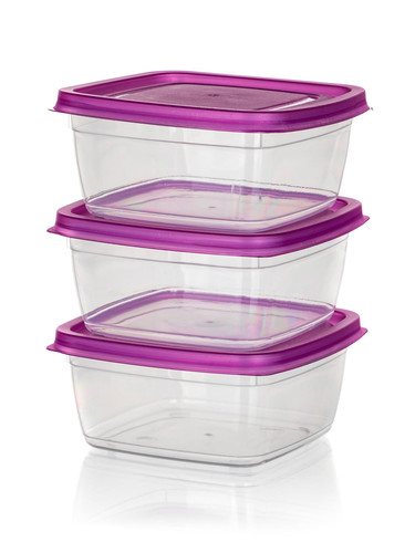 dóza čtverc. 0,5l ACCASA PH TRA/FI (3ks)