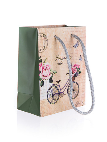 taška dárková 11x14x6cm (S) ROMANTIC RIDE