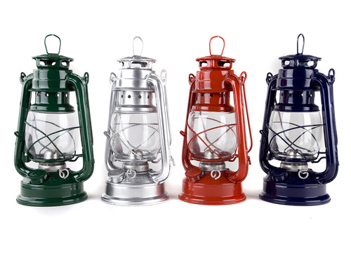 lampa petrolejová 25cm mix barev