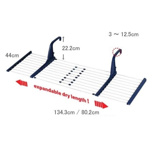 ALDOTRADE sušák na prádlo balkonový Balconflex 12,5m