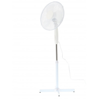 Stojanový ventilátor bílý 45W