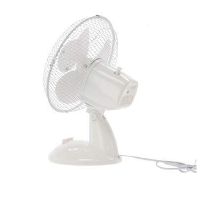 Stolní ventilátor bílý 25W