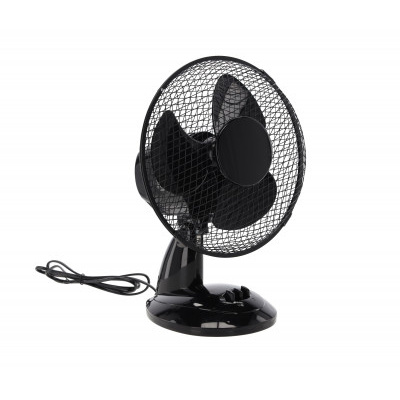Stolní ventilátor černý 25W