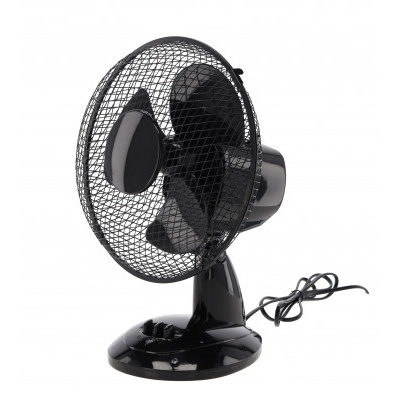 Stolní ventilátor černý 25W