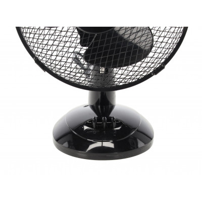 Stolní ventilátor černý 25W