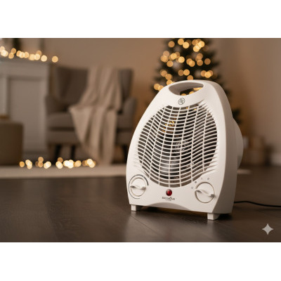 Topidlo s ventilátorem BACKHOME bílé 2000W