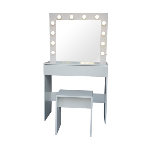 ALDOTRADE Kosmetický stolek Kamila 80x40x140cm + taburet zdarma