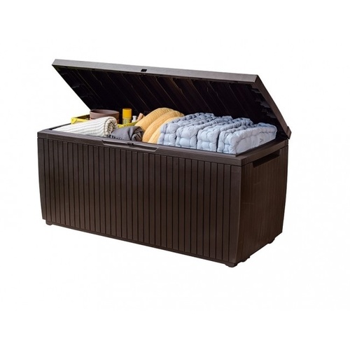 KETER SPRINGWOOD Stogare zahradní úložný box 302l, hnědá 1720237