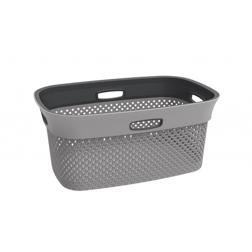 ALDOTRADE Koš na čisté prádlo Woolly 45l - Bílá