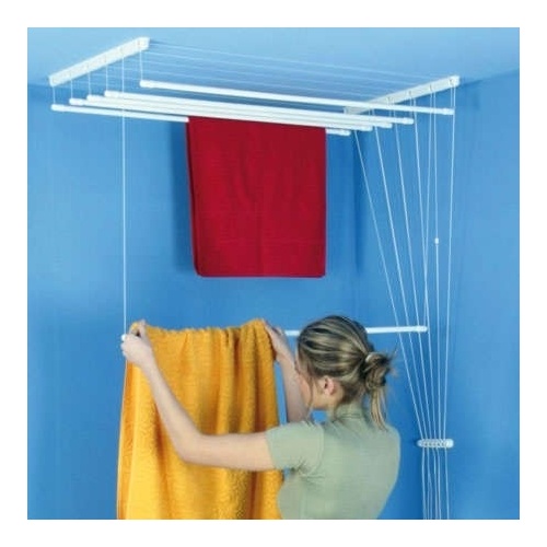 ALDOTRADE Stropní sušák na prádlo ideal 5 tyčí 180 cm 