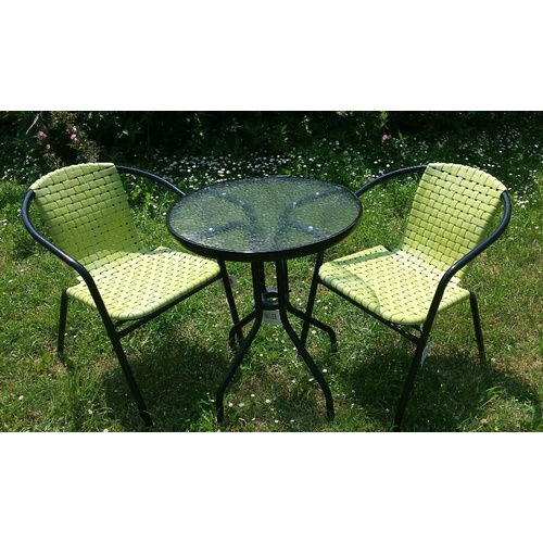 ALDOTRADE Zahradní balkónový bistro set ZORA 2+1