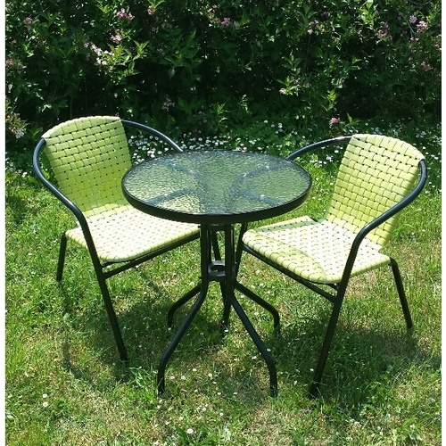 ALDOTRADE Zahradní balkónový bistro set ZORA 2+1